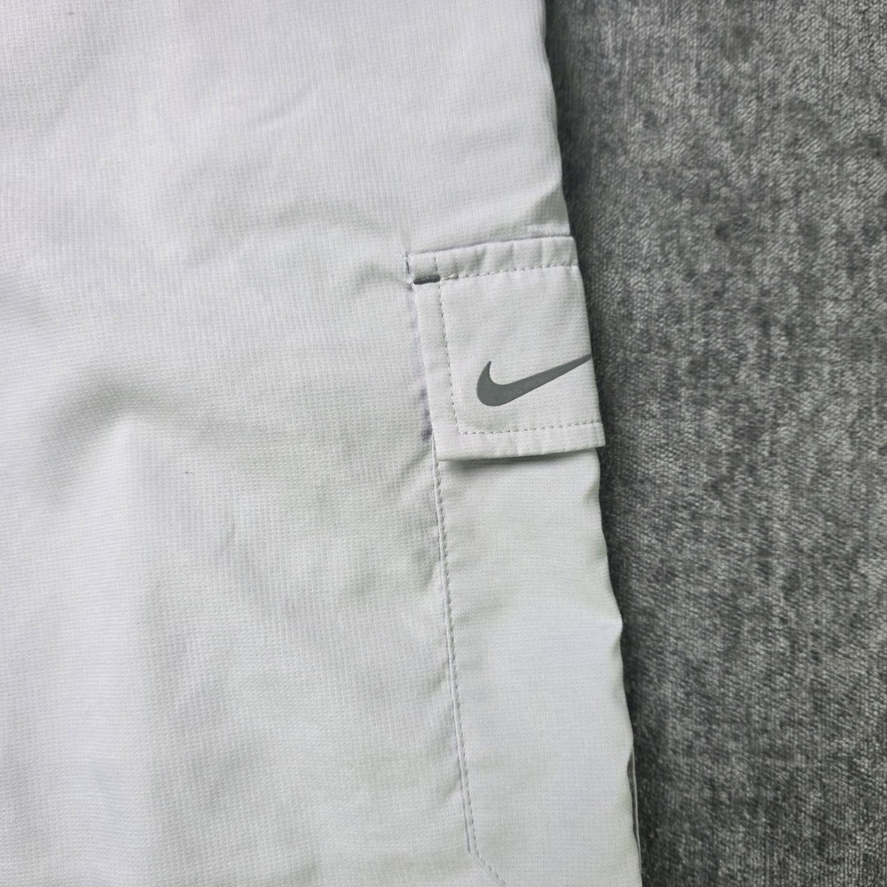 Nike Golf Cargo Shorts Mens 36 Large Gray Hiking Sports 11" Inseam Dri Fit - Picture 7 of 10